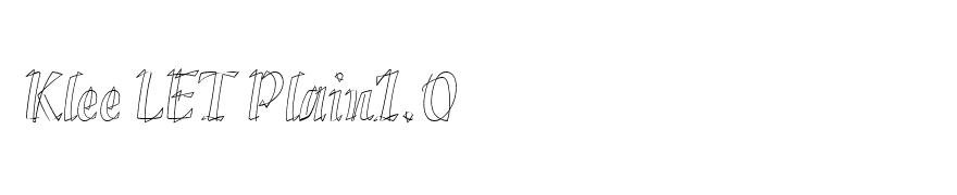 Klee LET Plain1.0