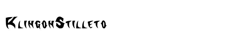 KlingonStilleto