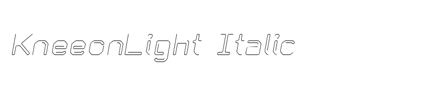 KneeonLight Italic