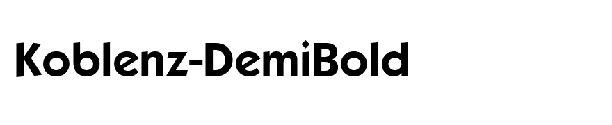 Koblenz-DemiBold