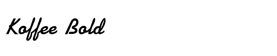Koffee Bold