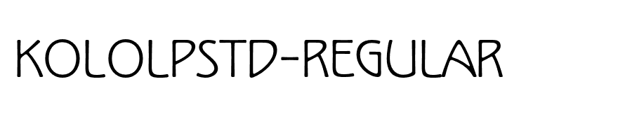 KoloLPStd-Regular