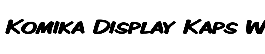 Komika Display Kaps Wide Bold