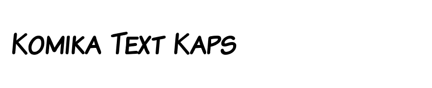 Komika Text Kaps