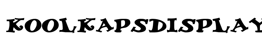 KoolKapsDisplayHvy Bold