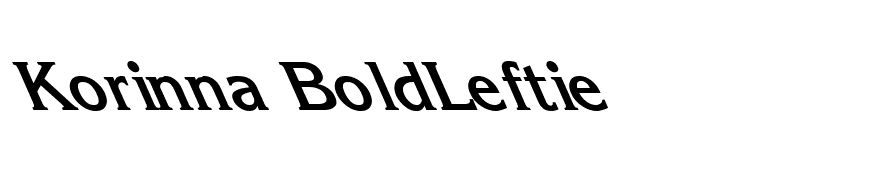 Korinna BoldLeftie