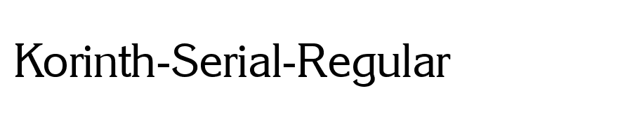 Korinth-Serial-Regular