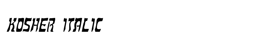 Kosher Italic