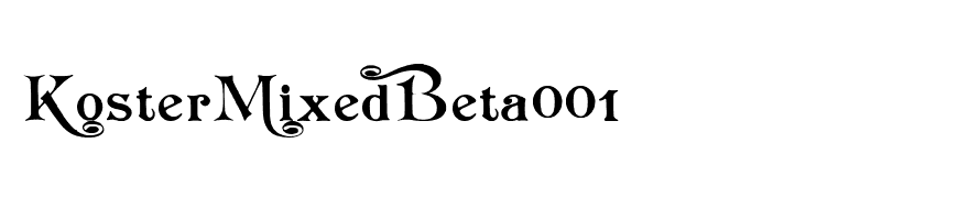 KosterMixedBeta001