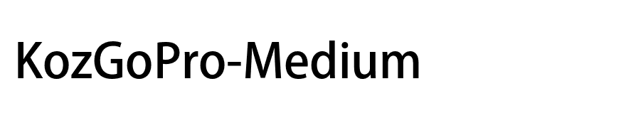 KozGoPro-Medium