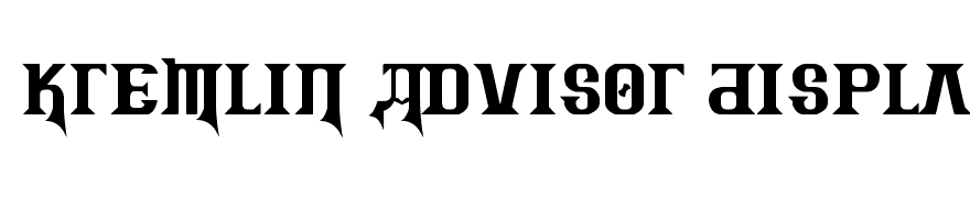 Kremlin Advisor Display Kaps