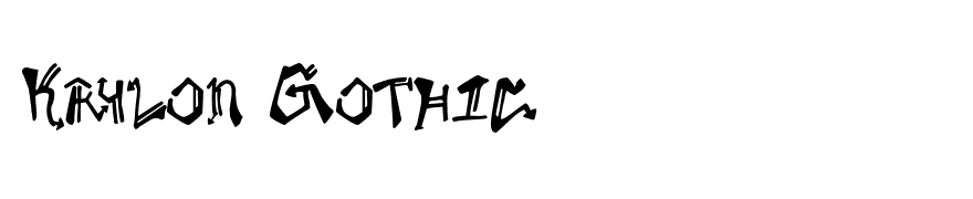 Krylon Gothic