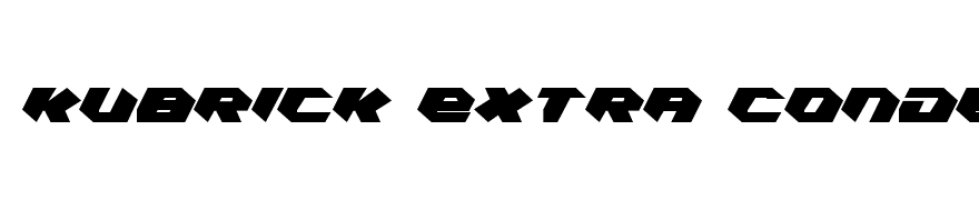Kubrick Extra Condensed