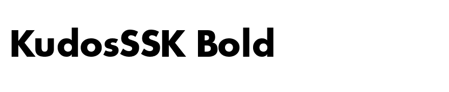 KudosSSK Bold