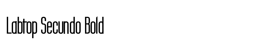 Labtop Secundo Bold