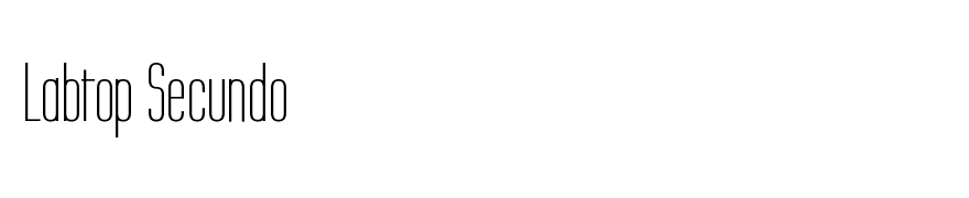 Labtop Secundo
