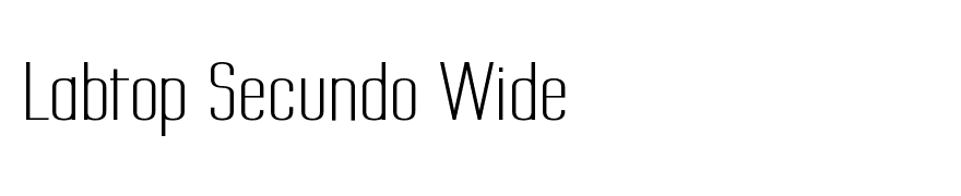 Labtop Secundo Wide
