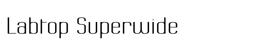 Labtop Superwide