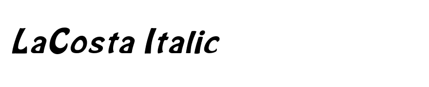 LaCosta Italic