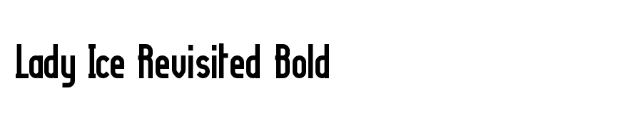 Lady Ice Revisited Bold