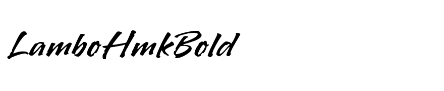LamboHmkBold