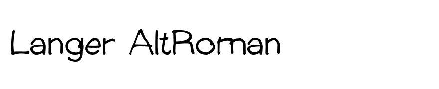 Langer AltRoman