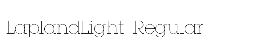 LaplandLight Regular