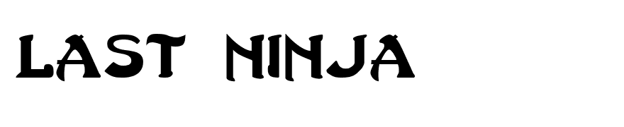 Last Ninja