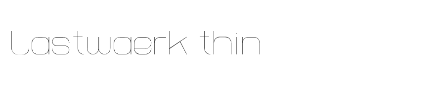 Lastwaerk thin