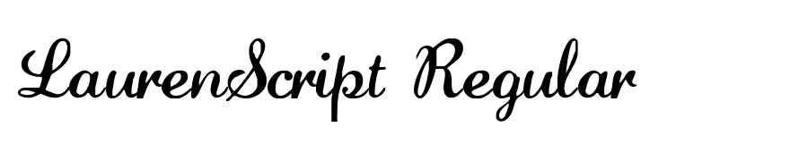 LaurenScript Regular
