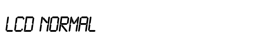 LCD Normal
