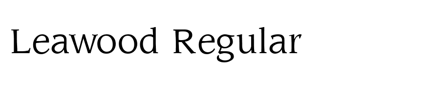 Leawood Regular