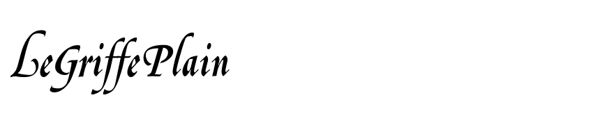 LeGriffePlain
