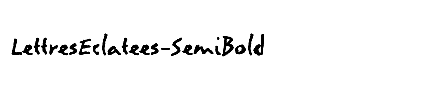 LettresEclatees-SemiBold