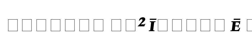 Lexicon No2 Italic E Pi