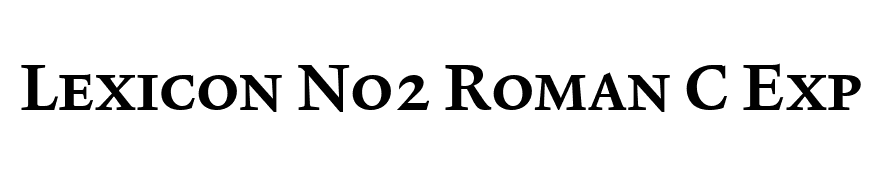 Lexicon No2 Roman C Exp
