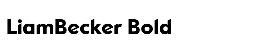 LiamBecker Bold