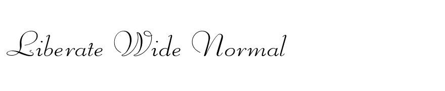Liberate Wide Normal
