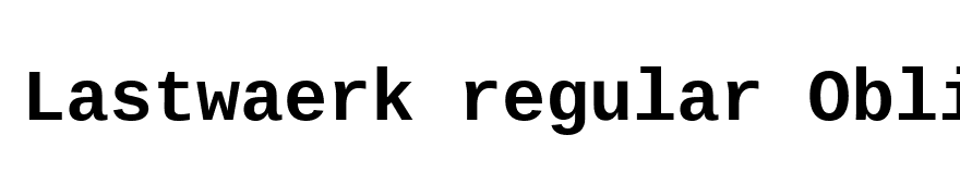 Liberation Mono Bold