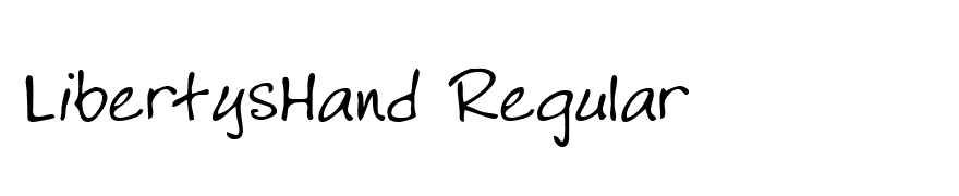 LibertysHand Regular