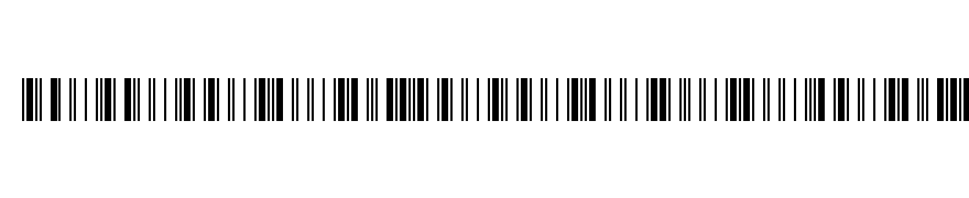 Libre Barcode 39 Extended