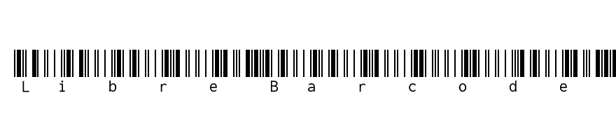 Libre Barcode 39 Extended Text