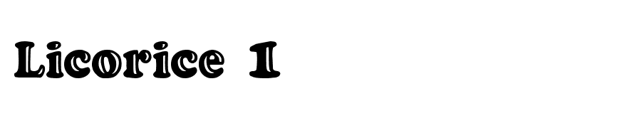 Licorice 1