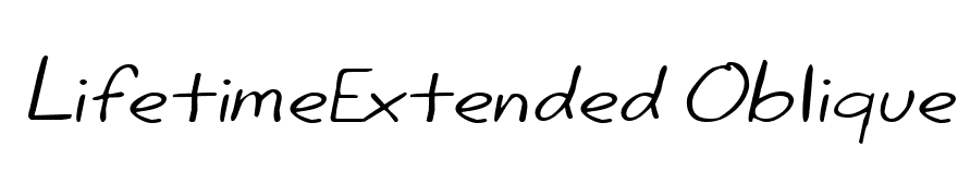 LifetimeExtended Oblique