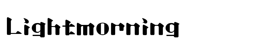 Lightmorning