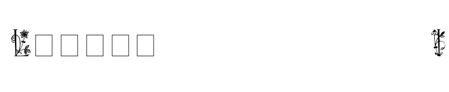 Lilith Initials Medium