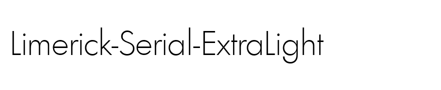 Limerick-Serial-ExtraLight