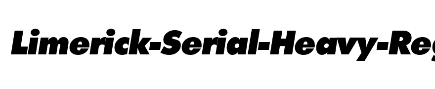 Limerick-Serial-Heavy-RegularItalic