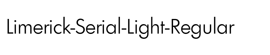 Limerick-Serial-Light-Regular