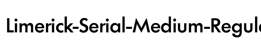 Limerick-Serial-Medium-Regular